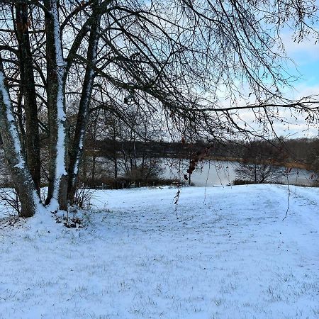 Domwigierski Pl -Jeziorki -Gr- Comfort-Ferienhaus-Polen - Wlasna Linia Brzegowa I Sauna Wysoki Most  Экстерьер фото