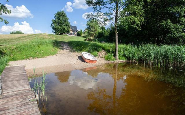Domwigierski Pl -Jeziorki -Gr- Comfort-Ferienhaus-Polen - Wlasna Linia Brzegowa I Sauna Wysoki Most  Экстерьер фото