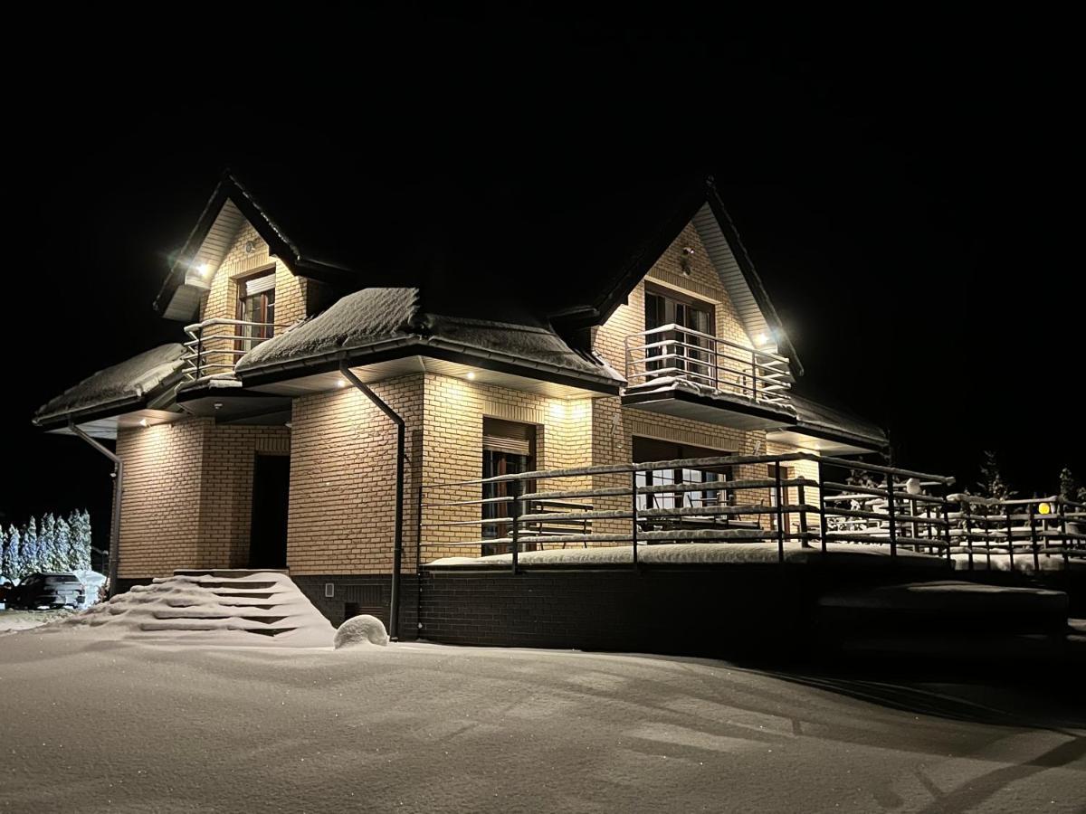 Domwigierski Pl -Jeziorki -Gr- Comfort-Ferienhaus-Polen - Wlasna Linia Brzegowa I Sauna Wysoki Most  Экстерьер фото