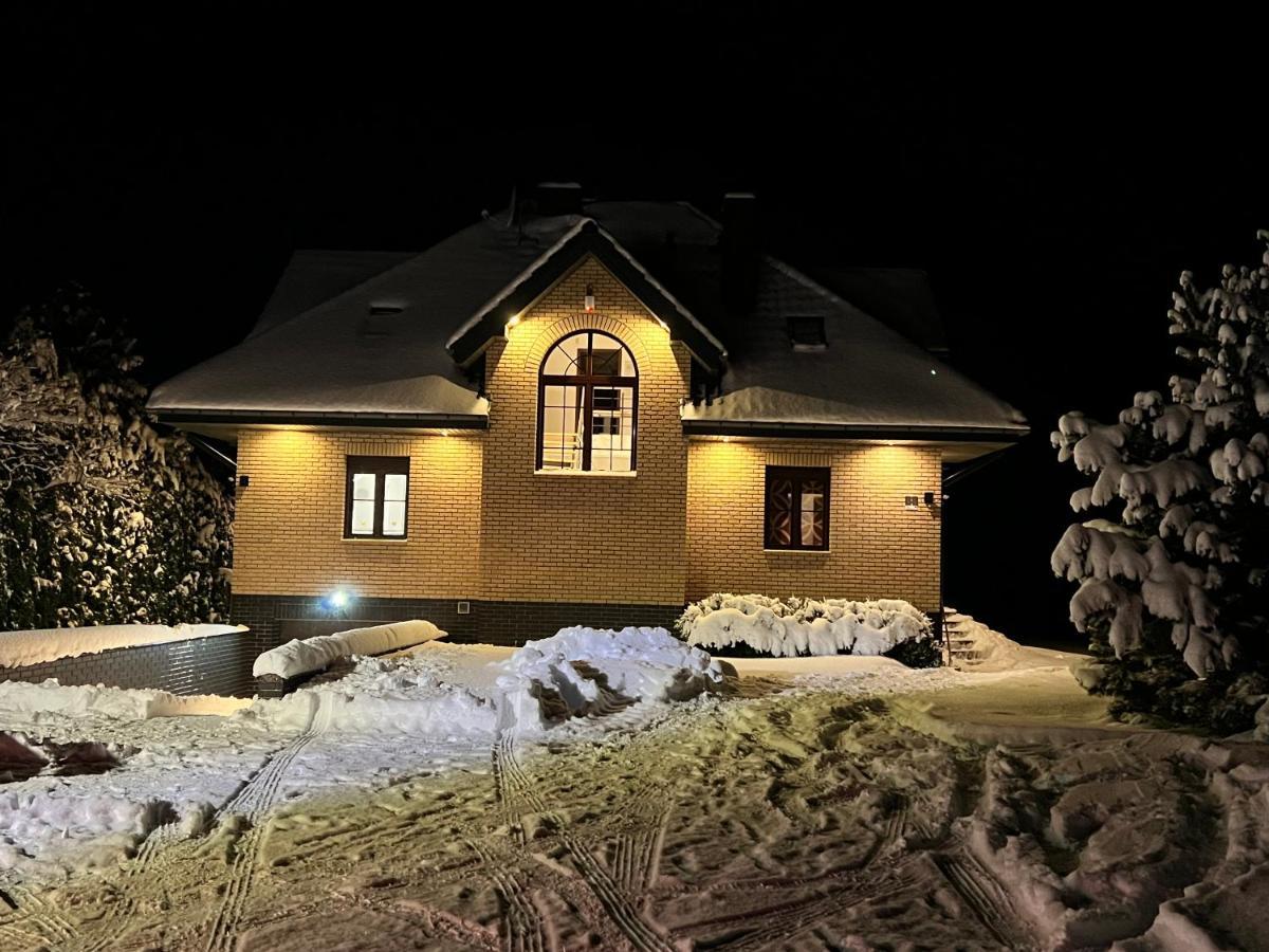 Domwigierski Pl -Jeziorki -Gr- Comfort-Ferienhaus-Polen - Wlasna Linia Brzegowa I Sauna Wysoki Most  Экстерьер фото