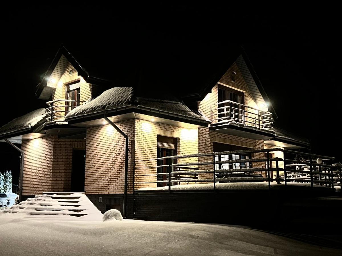 Domwigierski Pl -Jeziorki -Gr- Comfort-Ferienhaus-Polen - Wlasna Linia Brzegowa I Sauna Wysoki Most  Экстерьер фото