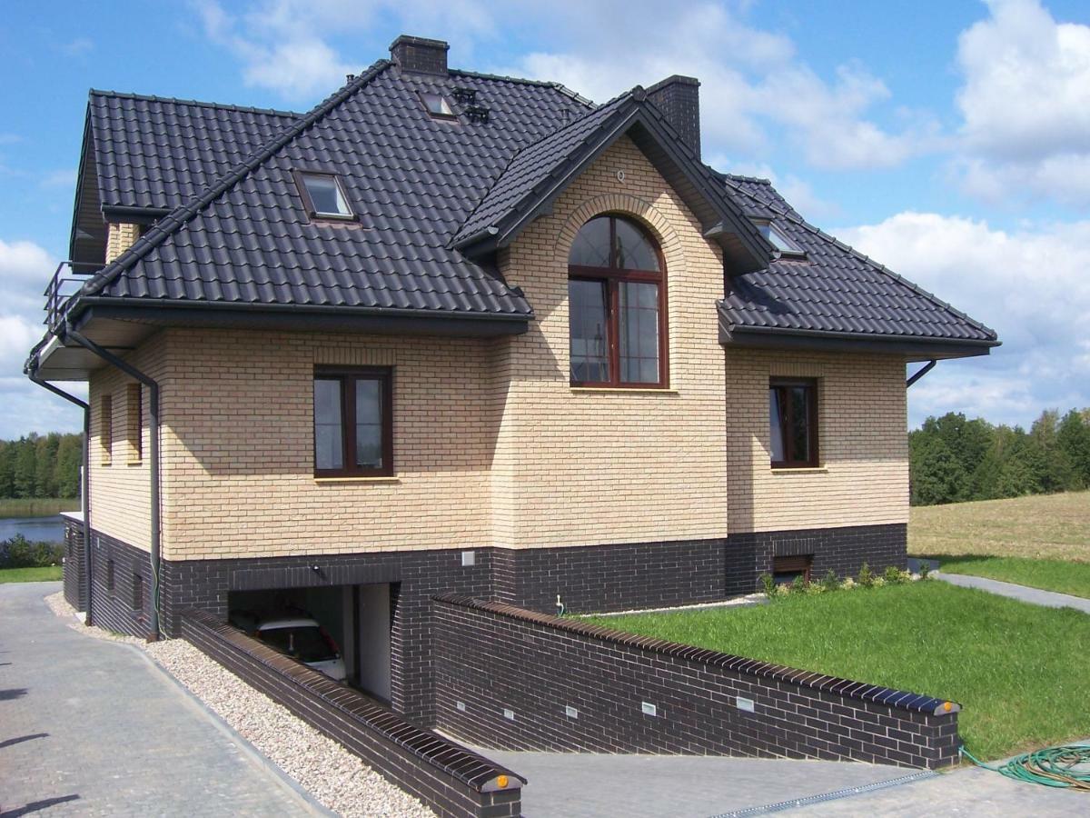 Domwigierski Pl -Jeziorki -Gr- Comfort-Ferienhaus-Polen - Wlasna Linia Brzegowa I Sauna Wysoki Most  Экстерьер фото