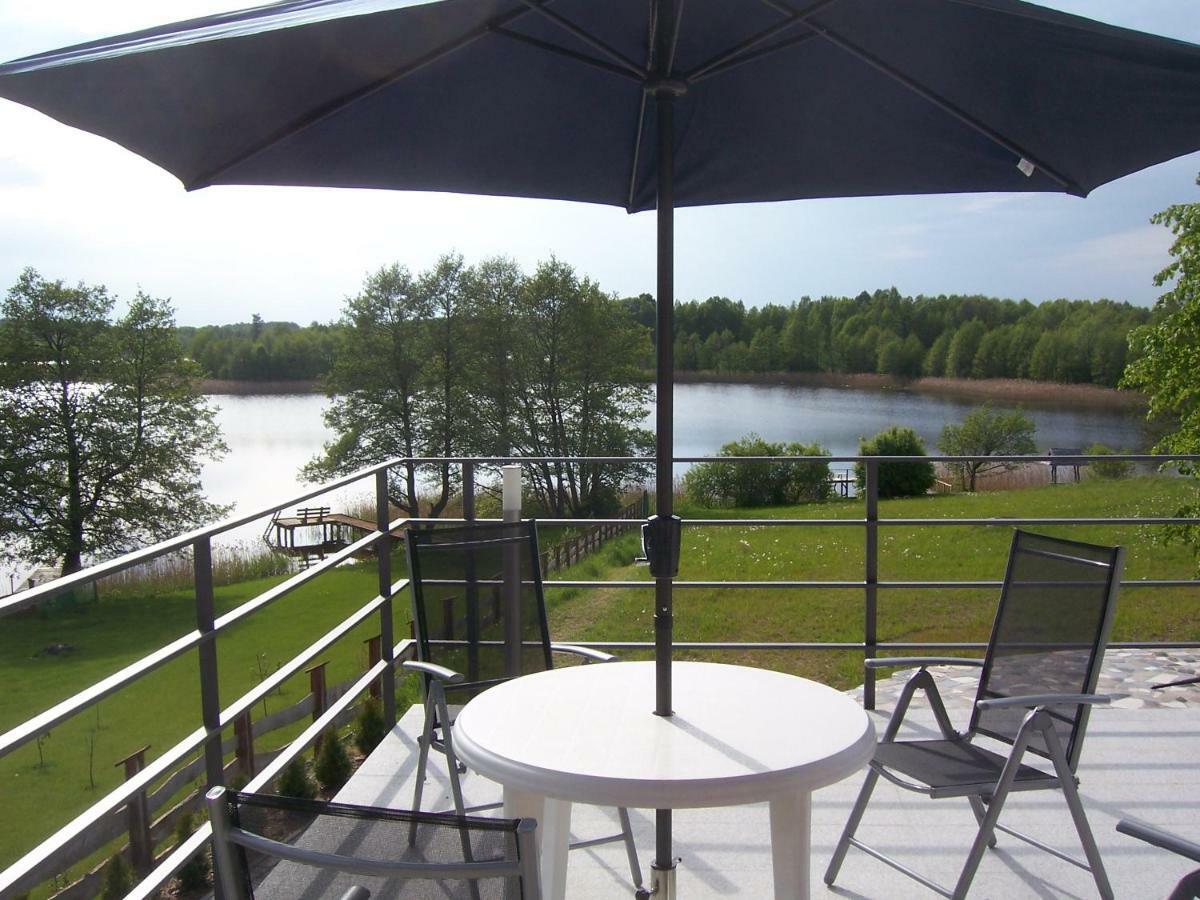 Domwigierski Pl -Jeziorki -Gr- Comfort-Ferienhaus-Polen - Wlasna Linia Brzegowa I Sauna Wysoki Most  Экстерьер фото